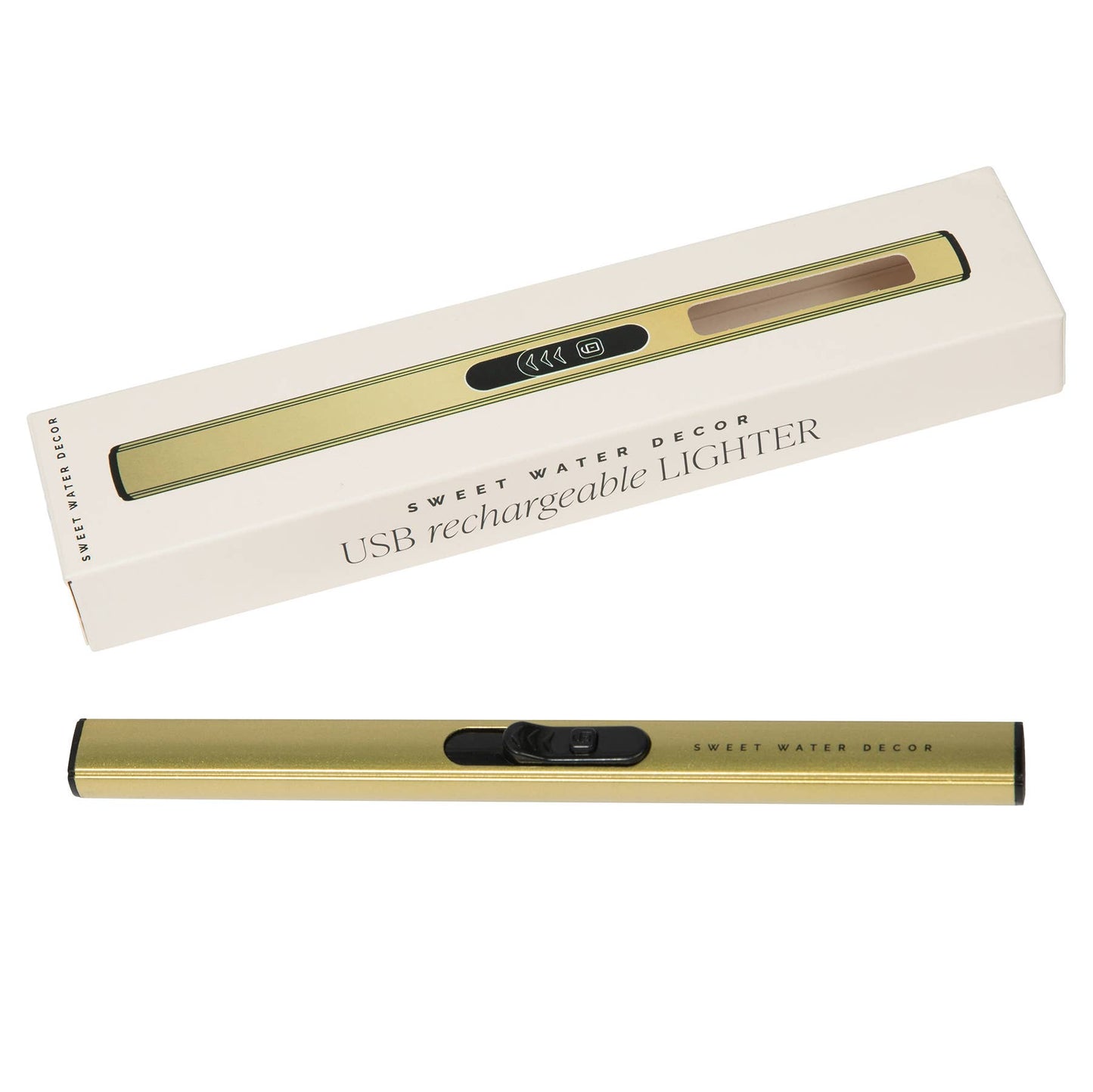 Oh Hey, Light It Up – Gold USB Rechargeable Lighter