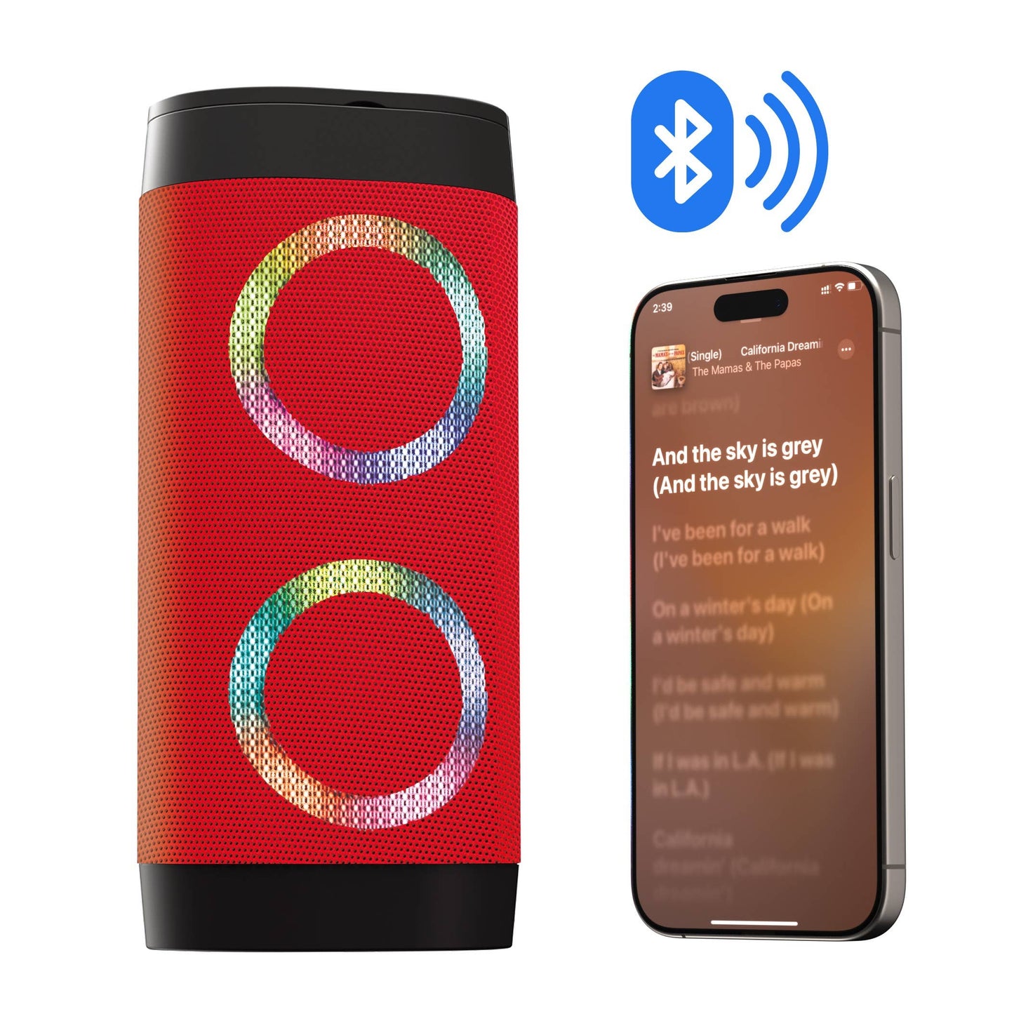 Bluetooth LED Lights | Loud Speaker