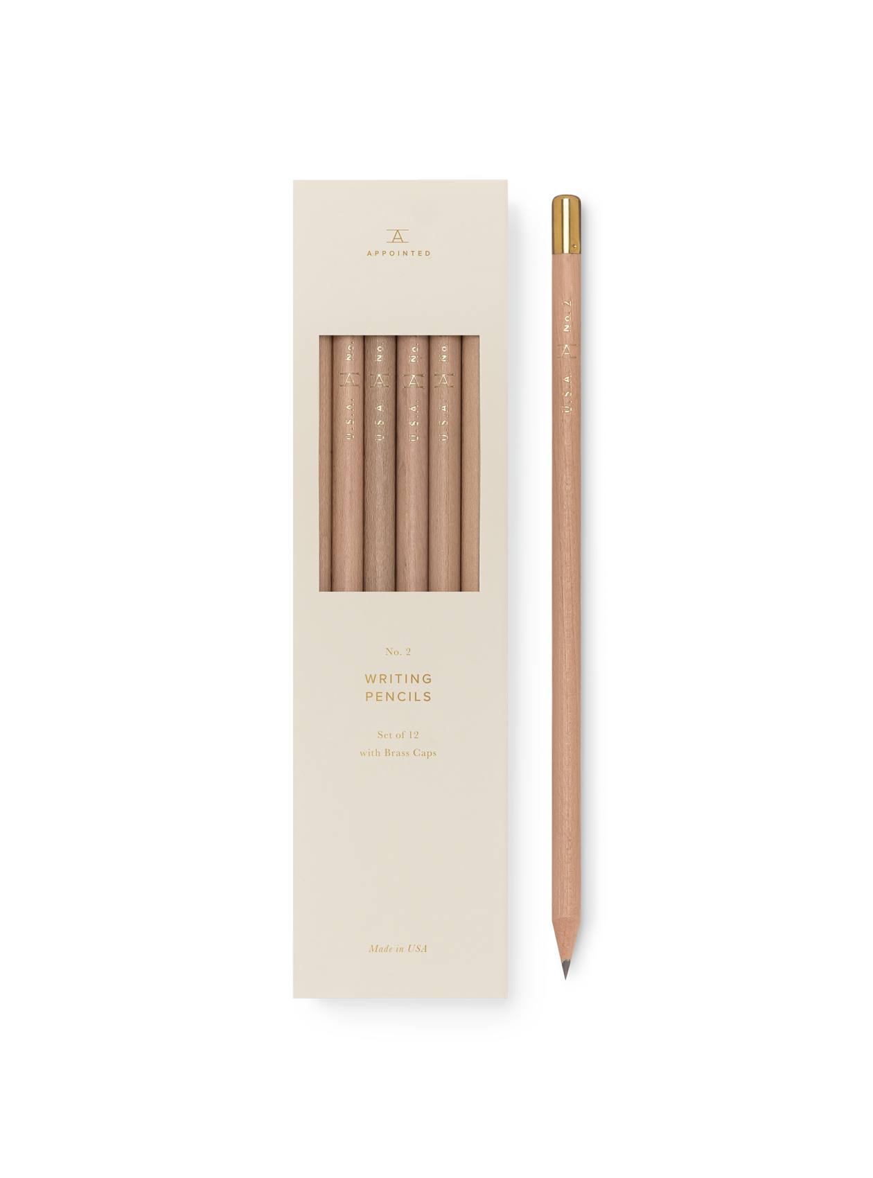 Classic No. 2 Pencil Set – HB Graphite Pencils for School, Office, or Testing