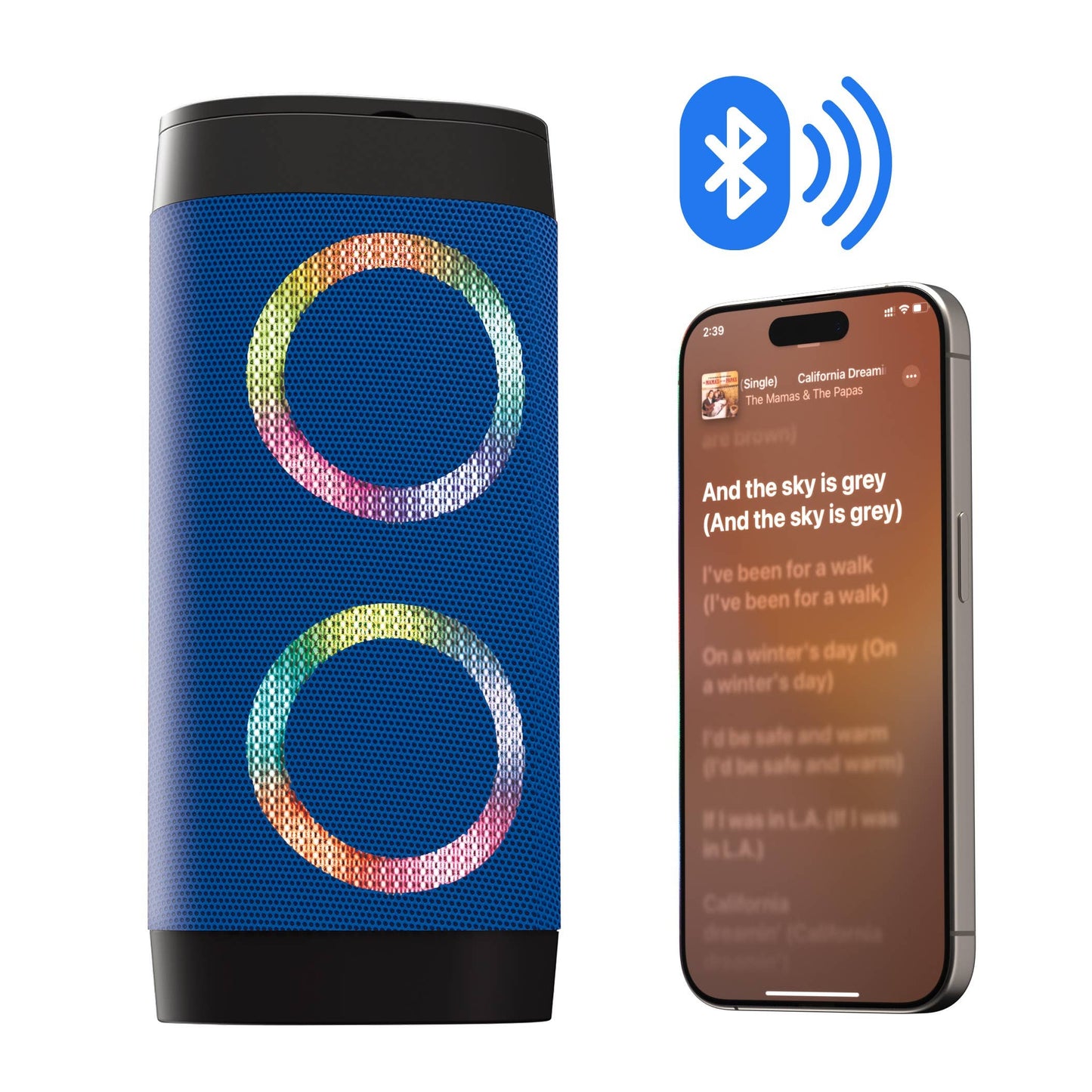 Bluetooth LED Lights | Loud Speaker