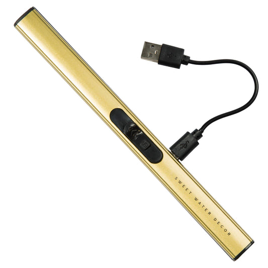 Oh Hey, Light It Up – Gold USB Rechargeable Lighter